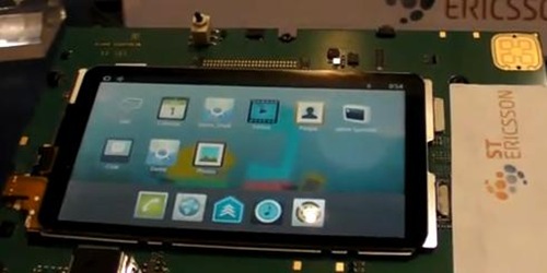 Meego running on ARM  Cortex-A9 demoed