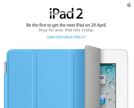 Shop your iPad 2 this Friday!