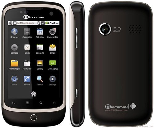 Micromax A70 : Dual camera Android phone!