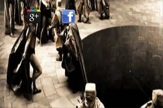 Google+ vs Facebook : Motherlode of all GIF’s