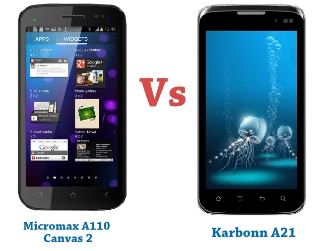 Micromax A110 vs Karbonn A21: Which one should you buy?