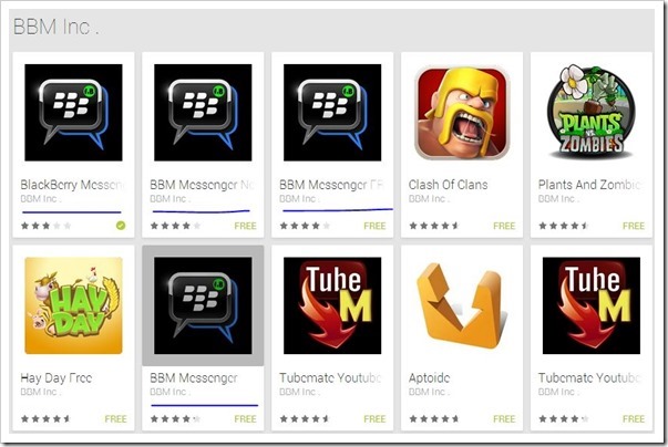 Fake BBM Android App Fiasco Exposes The Lack of Google Play Store Policing