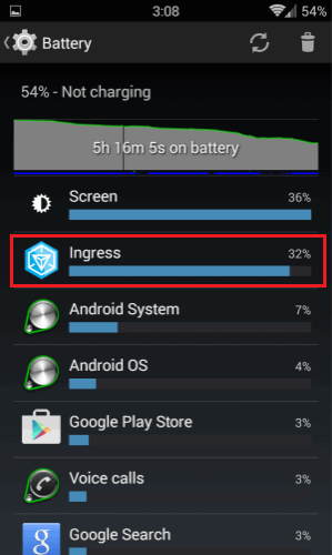 increase battery backup of android