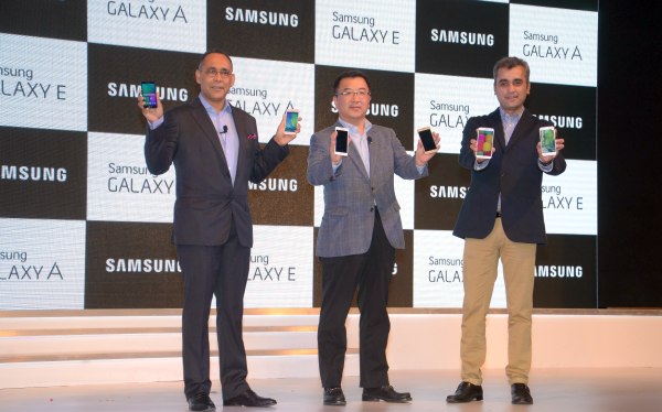 Samsung Galaxy A3, A5, E5, E7 launch main
