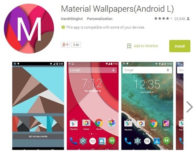 Best 5 Free Wallpaper Android Apps of 2015