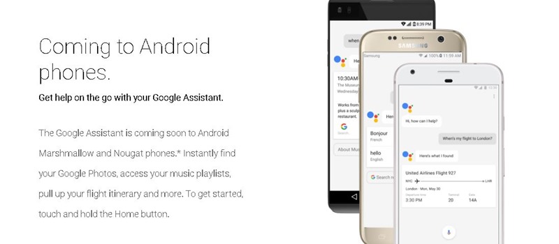 Google Assistant Android phone